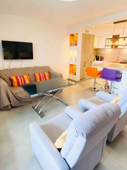 Luxueux T3 Piscine Et Vue Somptueuse Apartment Sète Exterior foto